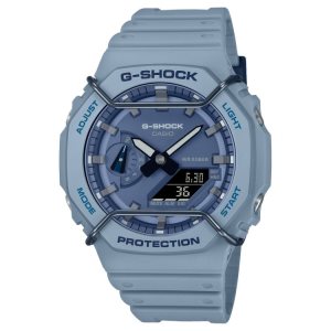 Casio ANALOG-DIGITAL GA2100PT-2A G-shock Herr Blå Ljusblå | FGXUD-9184