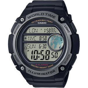 Casio Analog-Digital AEQ200W-1AV Casio Herr Svarta Grå | HDULC-0892