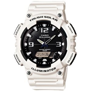 Casio Analog-Digital AQS810WC-7AV Casio Herr Vita Svarta | YPSDA-5279