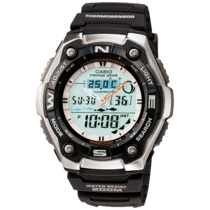 Casio Analog-Digital AQW101-1AV Casio Herr Svarta Vita | BWSEI-7328