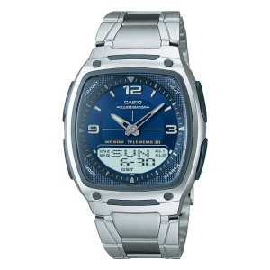 Casio Analog-Digital AW81D-2AV Casio Herr Silver Blå | GAROQ-9587