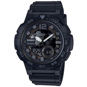 Casio Analog-Digital All AEQ100W-1BV Casio Herr Svarta | LFAWD-1643