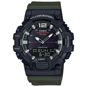 Casio Analog-Digital Combination HDC700-3AV Casio Herr Svarta Gröna | EALYI-7053
