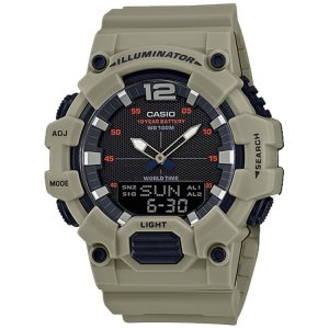 Casio Analog-Digital Combination HDC700-3A3V Casio Herr Olivgröna | YXKMG-3864