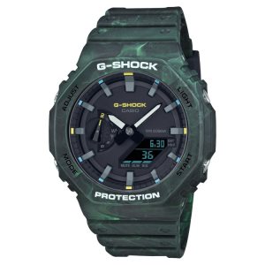Casio Analog-Digital GA2100FR-3A G-shock Herr Gröna | KQFOX-9087