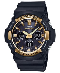 Casio Analog-Digital Tough Solar GAS100G-1A G-shock Herr Guld | RPMJD-8237