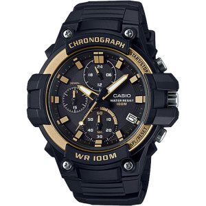 Casio Analog MCW110H-9AV Casio Herr Svarta Guld | ZXLYN-9145