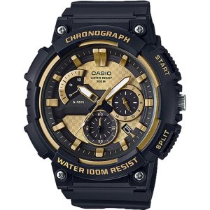 Casio Analog MCW200H-9AV Casio Herr Svarta Guld | BQPTL-6014