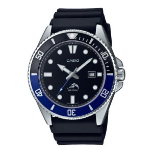 Casio Analog MDV106B-1A1V Casio Herr Svarta Silver | NWVDP-5847