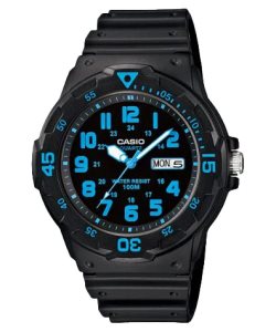 Casio Analog MRW200H-2BV Casio Herr Svarta Ljusblå | PUDJL-3649