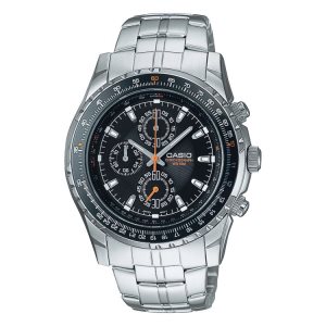 Casio Analog MTP4500D-1AV Casio Herr Silver Svarta | EBRCU-0684