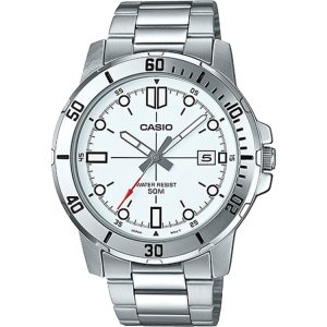 Casio Analog MTPVD01D-7EV Casio Herr Silver | FHNUQ-5410