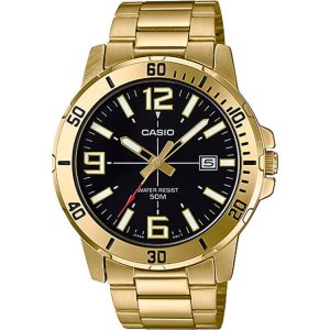 Casio Analog MTPVD01G-1BV Casio Herr Guld | QFXNJ-3281