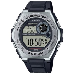 Casio Analog MWD100H-1AV Casio Herr Silver | HUKDE-3085