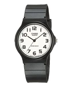 Casio Analog Vanliga MQ24-7B2 Casio Herr Svarta Vita | NRBFL-1057