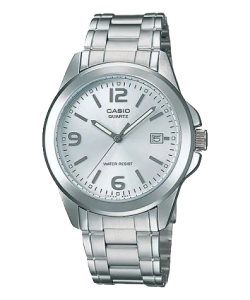 Casio Analog Vatten Resistant MTP1215A-7A Casio Herr Silver | JQFNG-8175