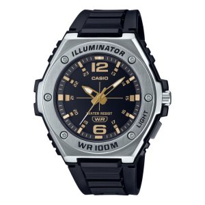 Casio And Analog MWA100H-1A2V Casio Herr Silver Svarta | FPXUQ-6089
