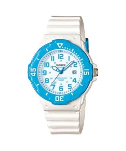 Casio Baby Analog LRW200H-2BV Casio Herr Vita Blå | GNKXU-2301