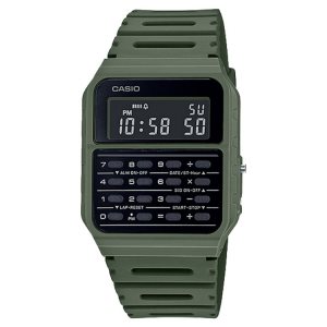 Casio Data Bank CA53WF-3B Casio Herr Olivgröna Gröna | OFYQS-6041