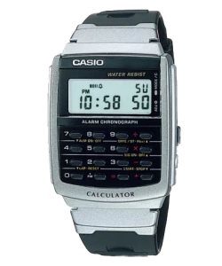 Casio Data Bank CA56-1 Casio Herr Svarta Silver | QMGPL-3785