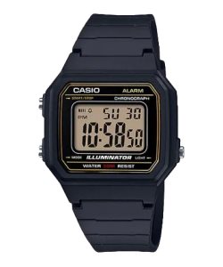 Casio Digital Easy Reader W217H-9AV Casio Herr Svarta | FEOZK-1289