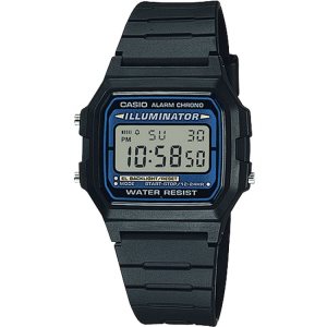 Casio Digital F105W-1A Casio Herr Svarta Blå | TSVYO-2194