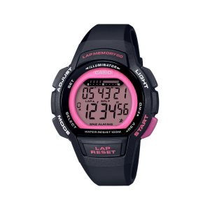 Casio Digital Löpar LWS1000H-4AV Casio Dam Svarta Rosa | ZXPFA-3257