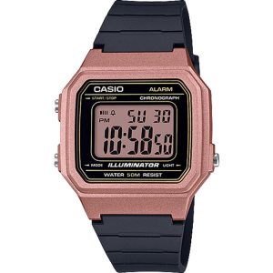 Casio Digital W217HM-5AV Casio Herr Rosa | EORUB-8975