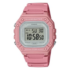 Casio Digital W218HC-4AV Casio Herr Rosa | PTFDK-4875