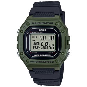 Casio Digital W218H-3AV Casio Herr Gröna | MDIRE-5213