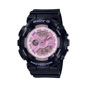 Casio Face BA110PL-1A Baby-G Dam Svarta Rosa | LMABK-6537