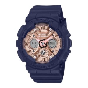 Casio GMAS120MF-2A2 G-shock Dam Blå Marinblå | WONFD-9731