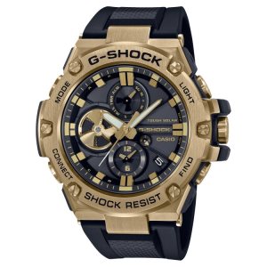 Casio G-Steel GSTB100GB1A9 G-shock Herr Guld Grå | EXMRP-7296