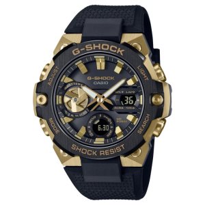 Casio G-Steel GSTB400GB1A9 G-shock Herr Guld Grå | MJIVP-4086