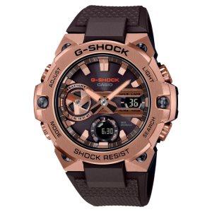Casio G-Steel GSTB400MV-5A G-shock Herr Guld Grå | ITVXY-6748