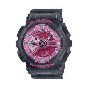 Casio Gray Analog-digital GMAS110NP-8A G-shock Dam Grå Rosa | OMUAV-3728