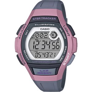 Casio Gray Digital LWS2000H-4AV Casio Dam Grå Rosa | ZCFOK-4192