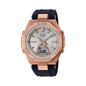 Casio MSGB100G-1A Baby-G Dam Svarta Rosa Guld | NAQDZ-1306