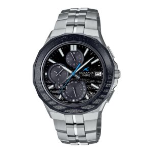 Casio OCWS5000ME1A Oceanus Herr Svarta | YFGPS-0174
