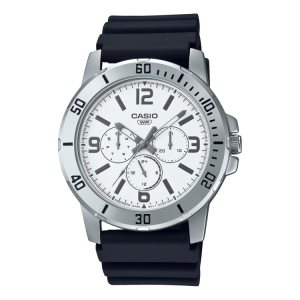 Casio STANDARD MTPVD300-7B Casio Herr Silver | IHQPU-6305