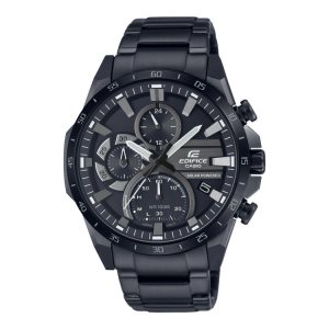 Casio Solar Powered Kronograf EQS940DC-1AV Edifice Herr Svarta | JMGAC-3784