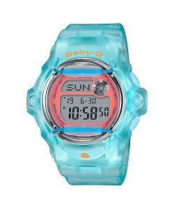 Casio Transparent Teal BG169R-2C Baby-G Herr Turkos | NBMCT-3462